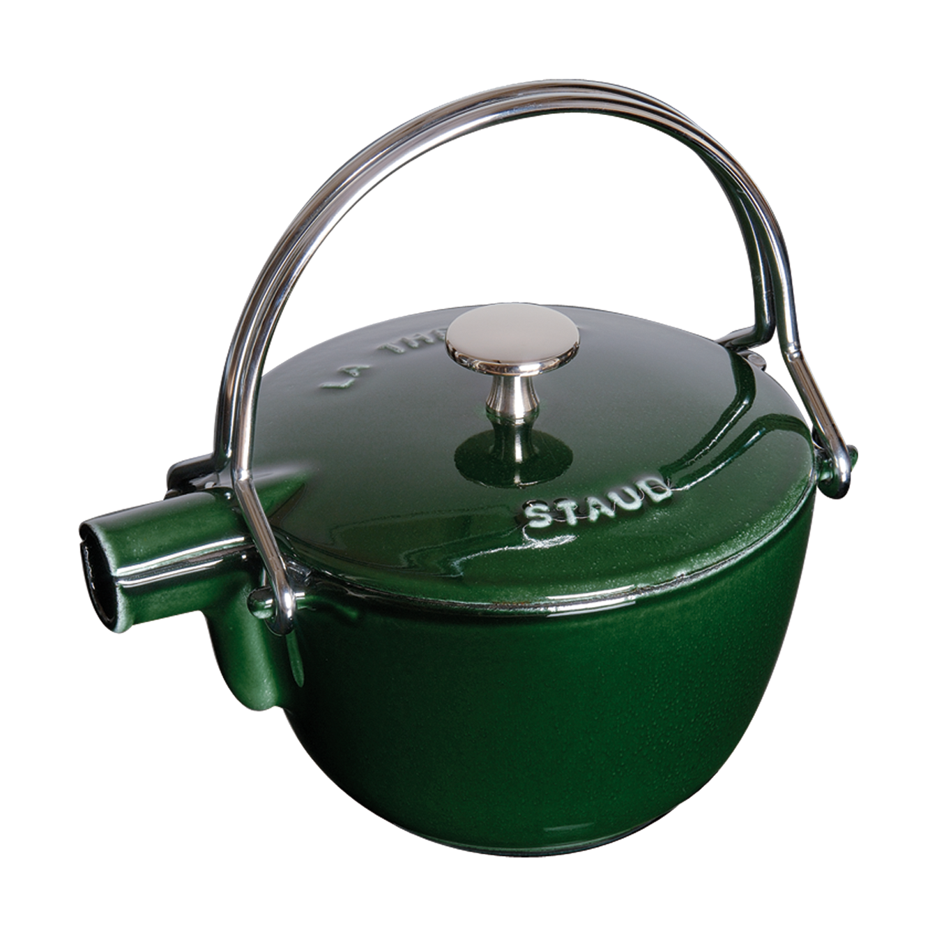 Staub cast iron teapot, round, 1.15 L