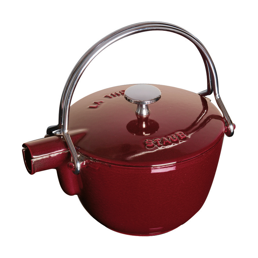 Staub cast iron teapot, round, 1.15 L