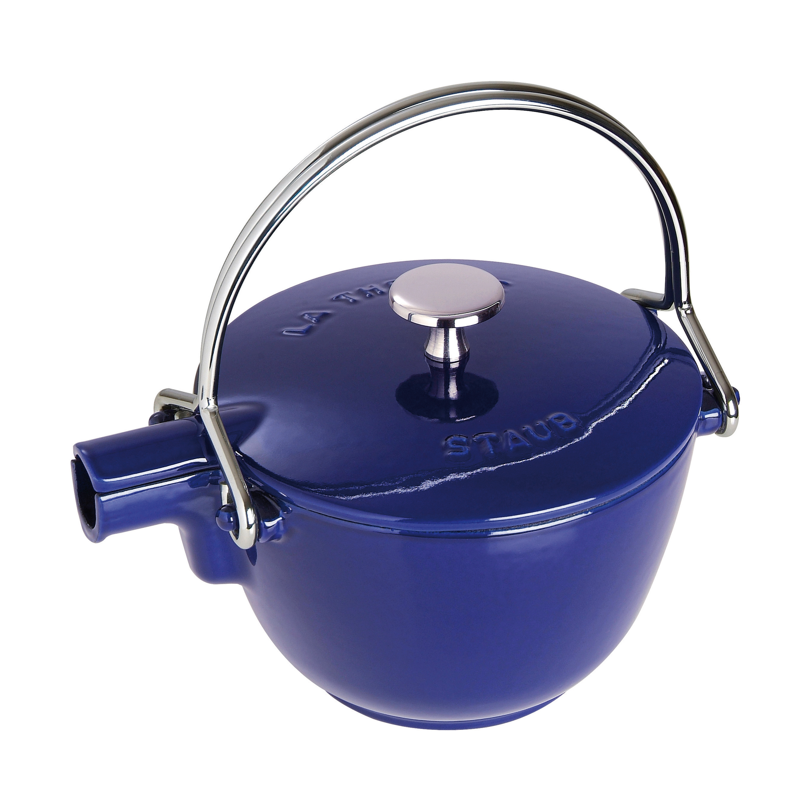 Staub cast iron teapot, round, 1.15 L