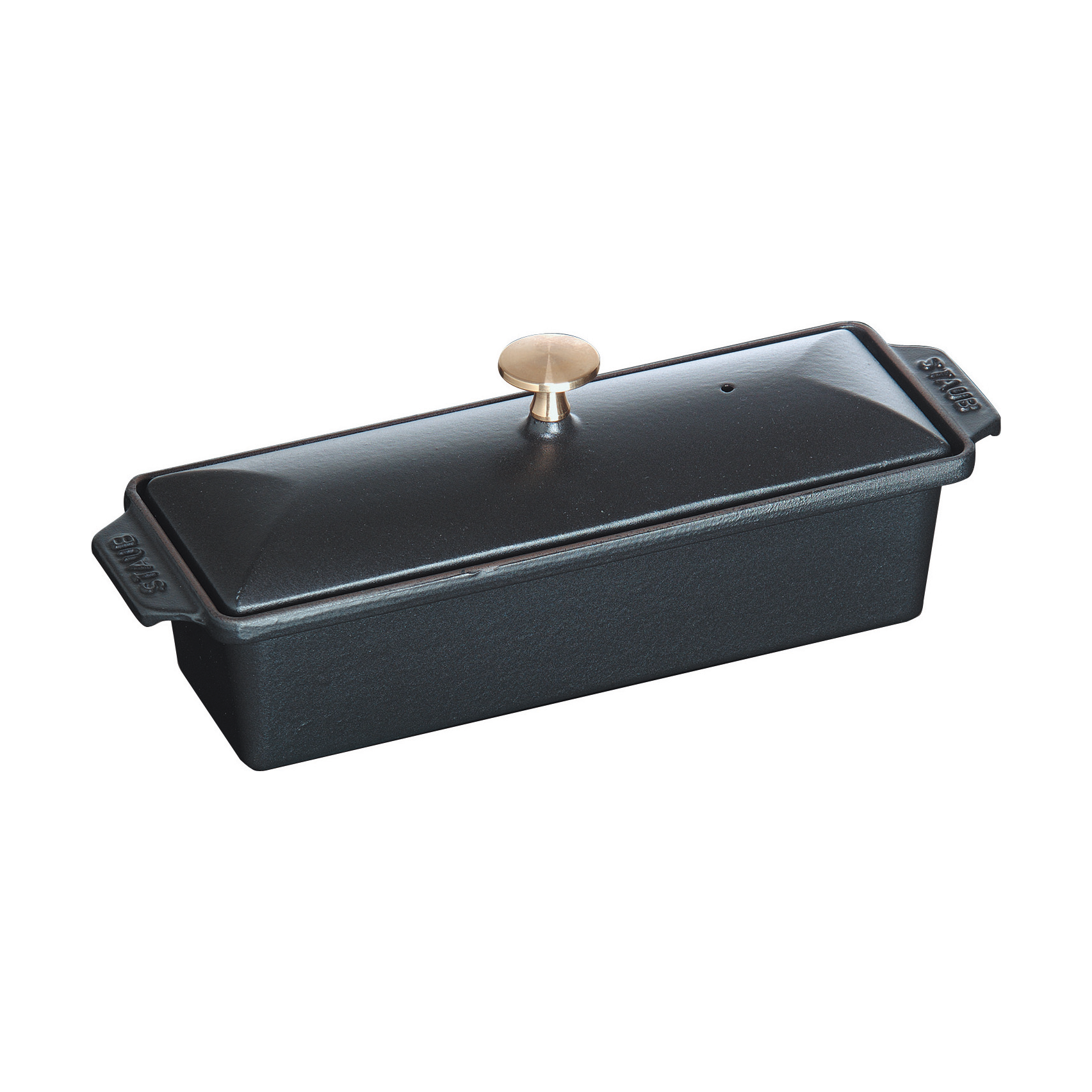 Staub Terrine Backfrom Cast Iron Black