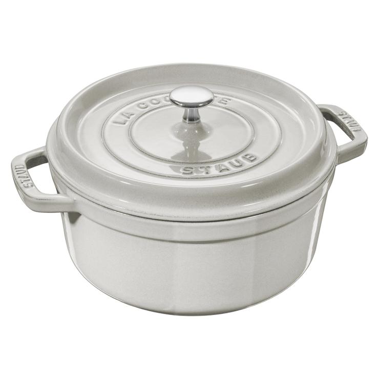 STAUB Dust White Truffle Pot