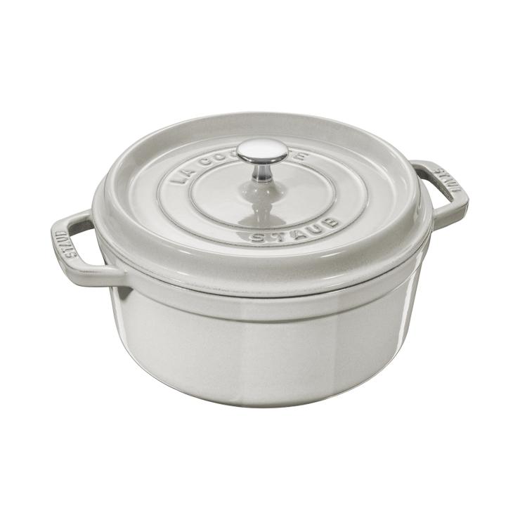 STAUB Dust White Truffle Pot