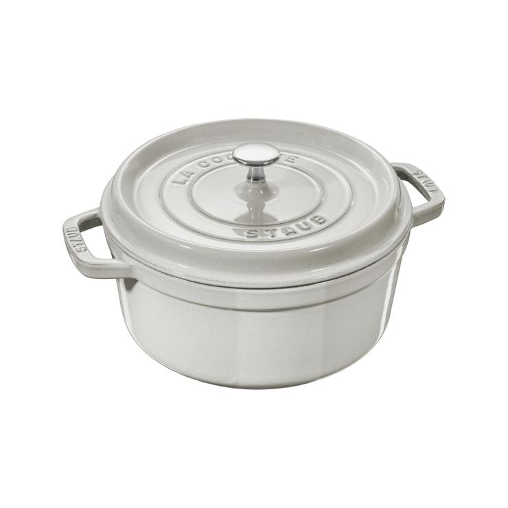 STAUB Dust White Truffle Pot