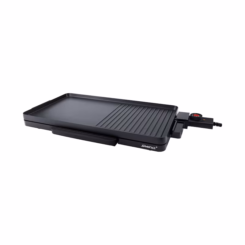 Steba Electric BBQ Table Grill VG 30 ultra flat with high-quality grill plate and low-fat function