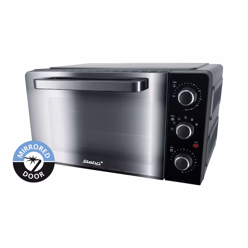 Steba KB 224 Black Steel grill oven with rotisserie and PFAS-free interior