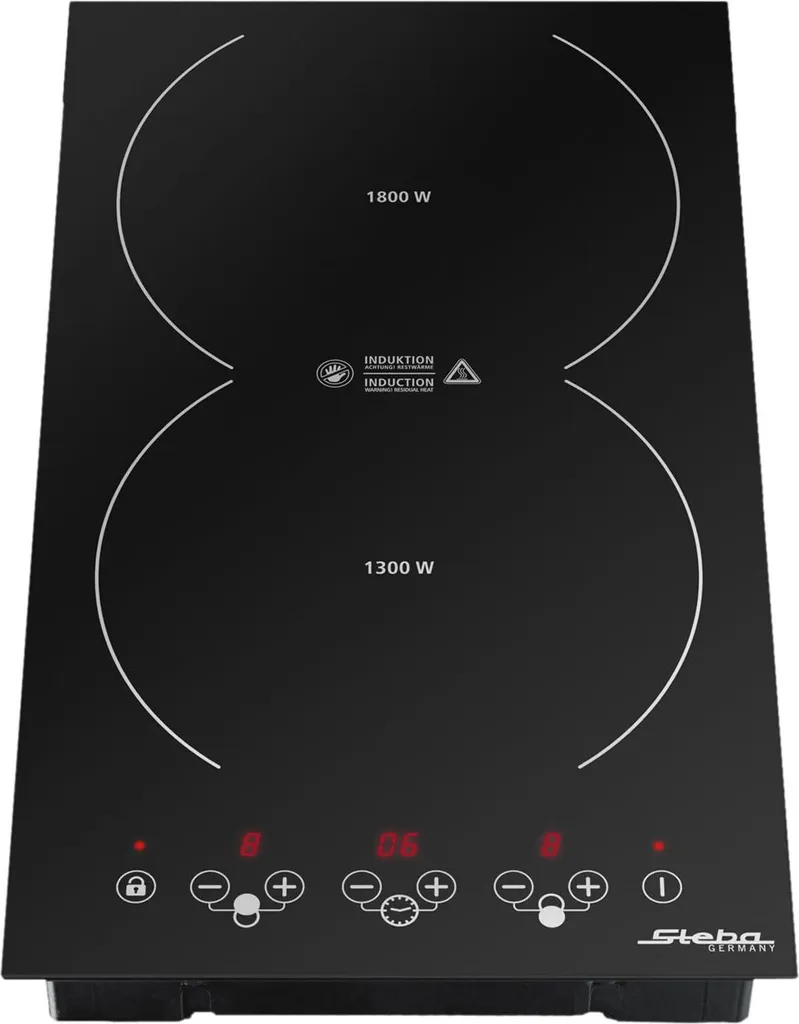 Steba IK 200, 3100 W, Sensor, Schwarz, 290 mm, 510 mm, 80 mm