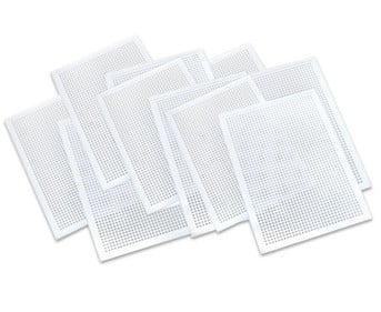Large mosaic tiles, 10 pieces