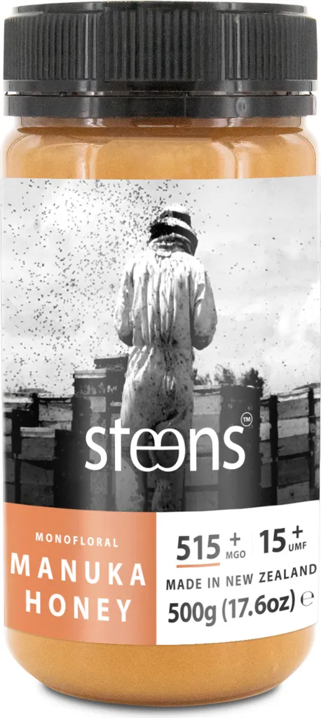 Steens Furniture A/S STEENS Manuka Honey MGO 515+ I UMF15+, 500g