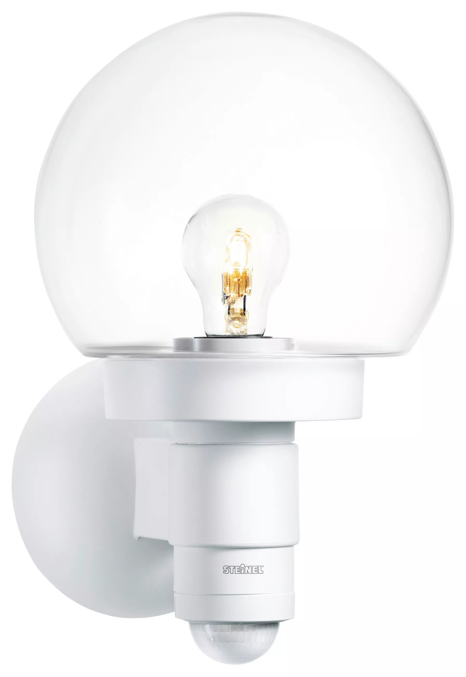 Steinel outdoor wall light 25.7/21.5/33 cm, White