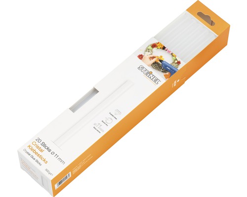 Steinel glue sticks Ø 11 mm Cristal pack of 20