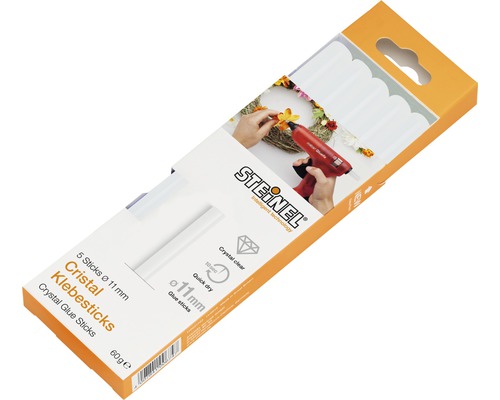 Steinel glue sticks Ø 11 mm Cristal pack of 5