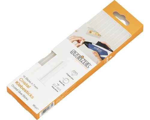 Steinel glue sticks Ø 7 mm 150 mm Cristal 16-pack