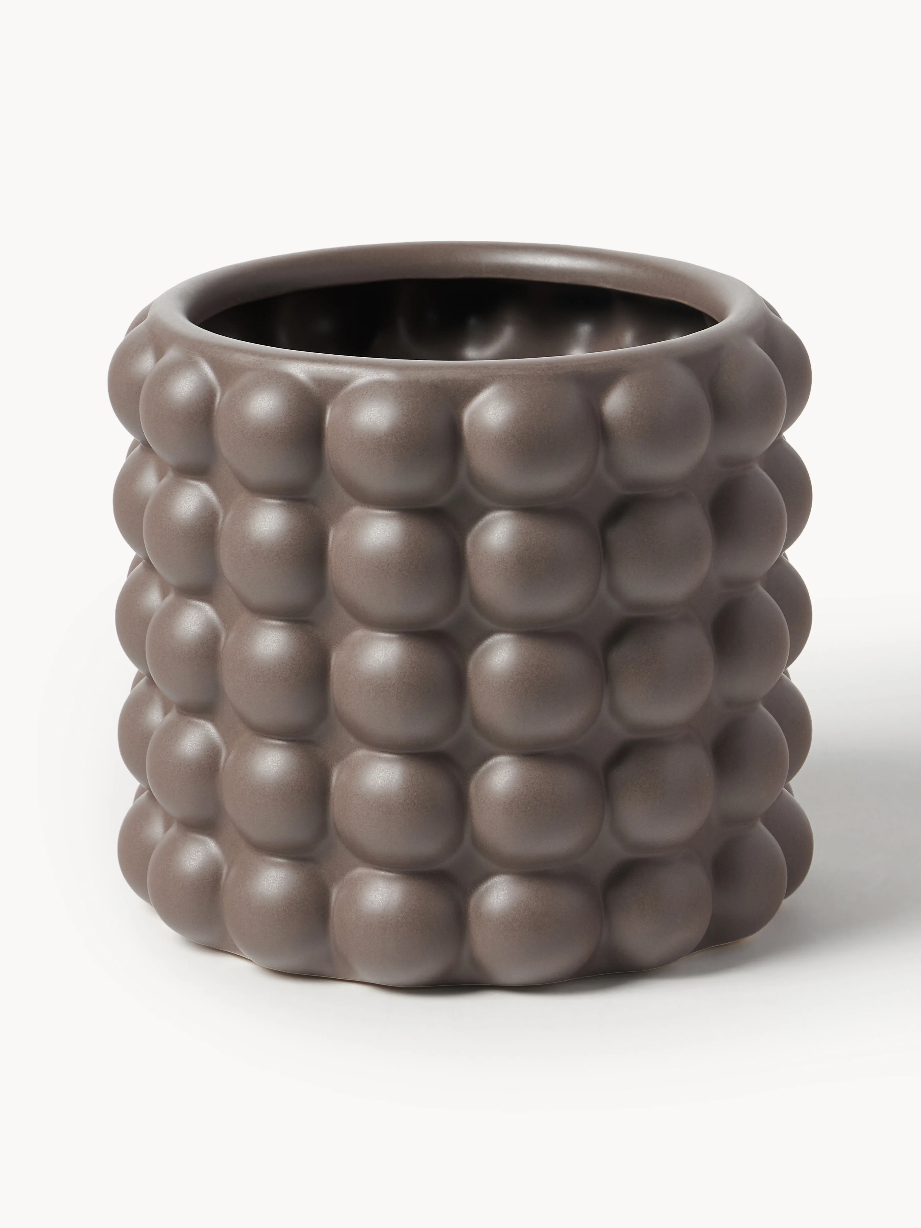 Westwing Collection Stoneware flower pot Bob, H 18 cm