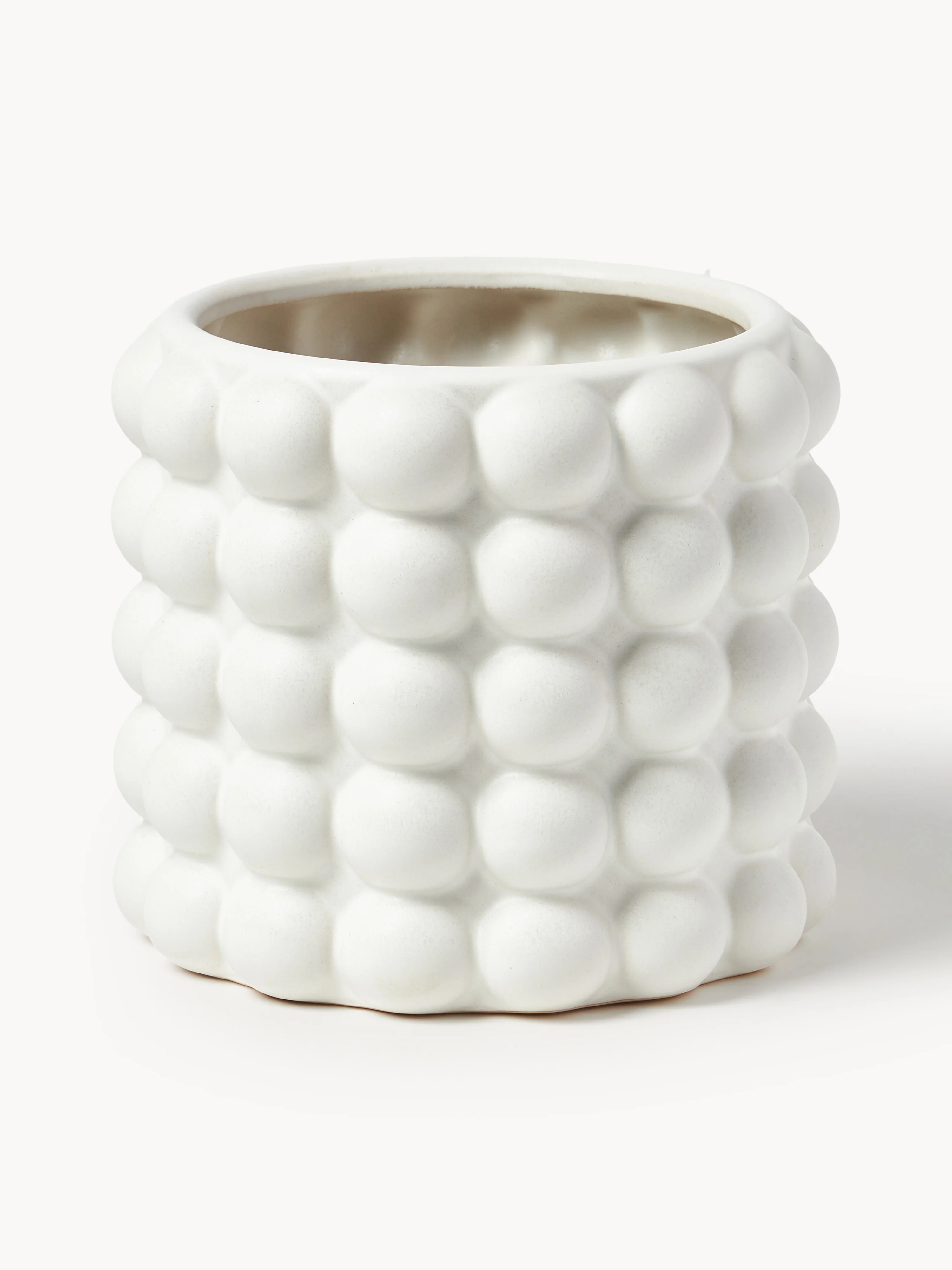 Westwing Collection Stoneware flower pot Bob, H 21cm