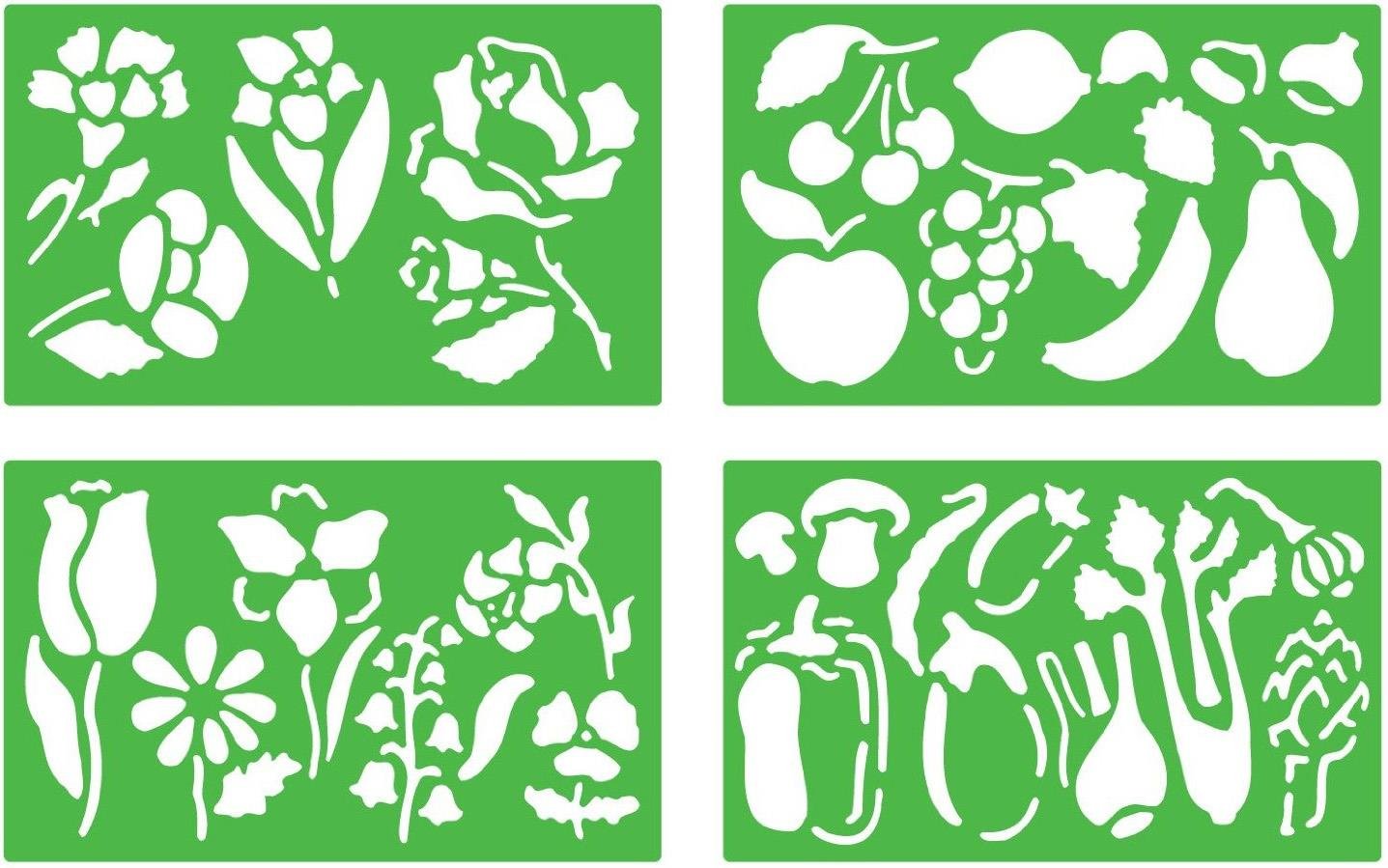 Quercetti Stencils Flora Film