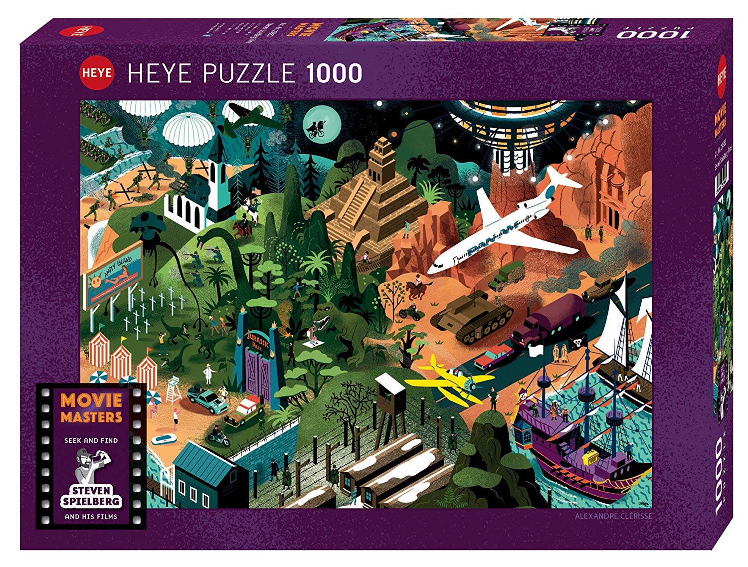 Heye Steven Spielberg Films Puzzle