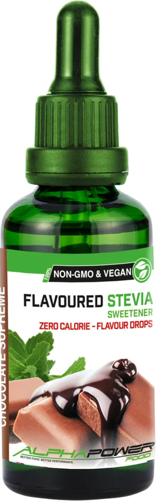 ALPHAPOWER FOOD Stevia Flavours 50 ml CHOCOLATE