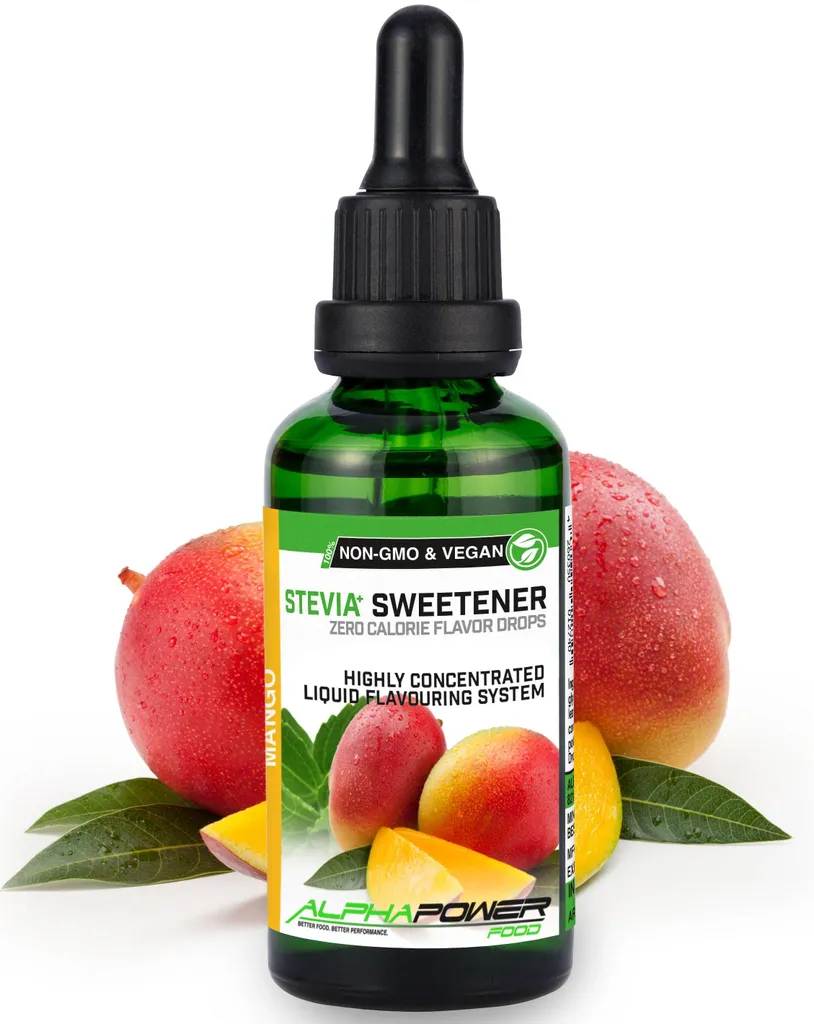 ALPHAPOWER FOOD Stevia Flavors 50ml JUICY MANGO 50 ml