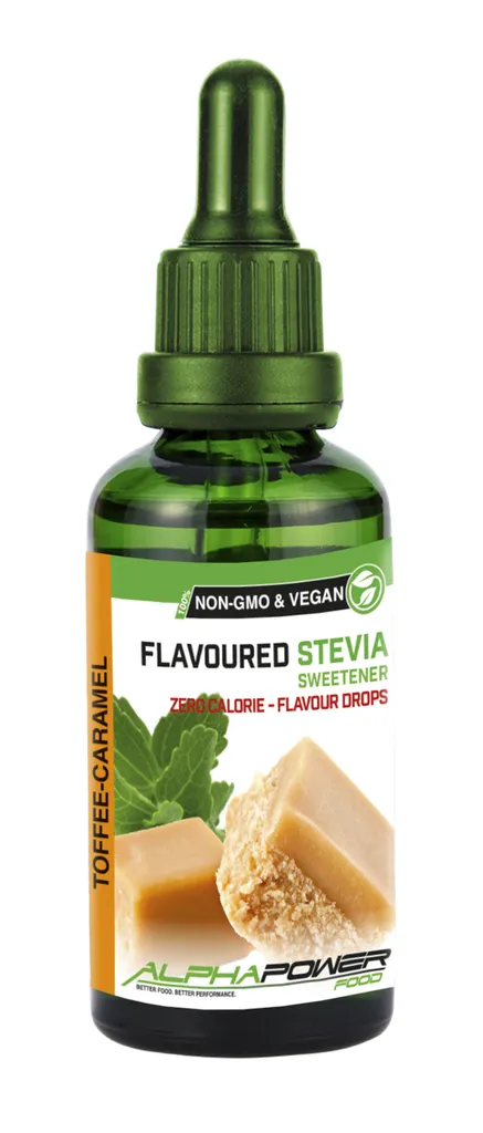 ALPHAPOWER FOOD Stevia Flavours 50 ml TOFFEE CARAMEL