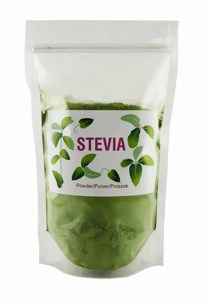 Herbanordpol Stevia powder 300g - 100% natural sweetener, calorie-free sugar substitute 300g