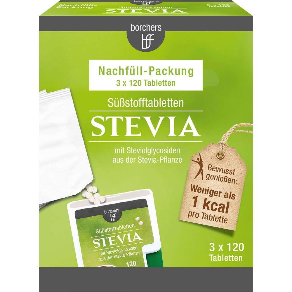 borchers Stevia tablets, refill pack