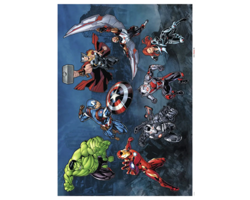 Komar Sticker Avengers Crew 50 x 70 cm