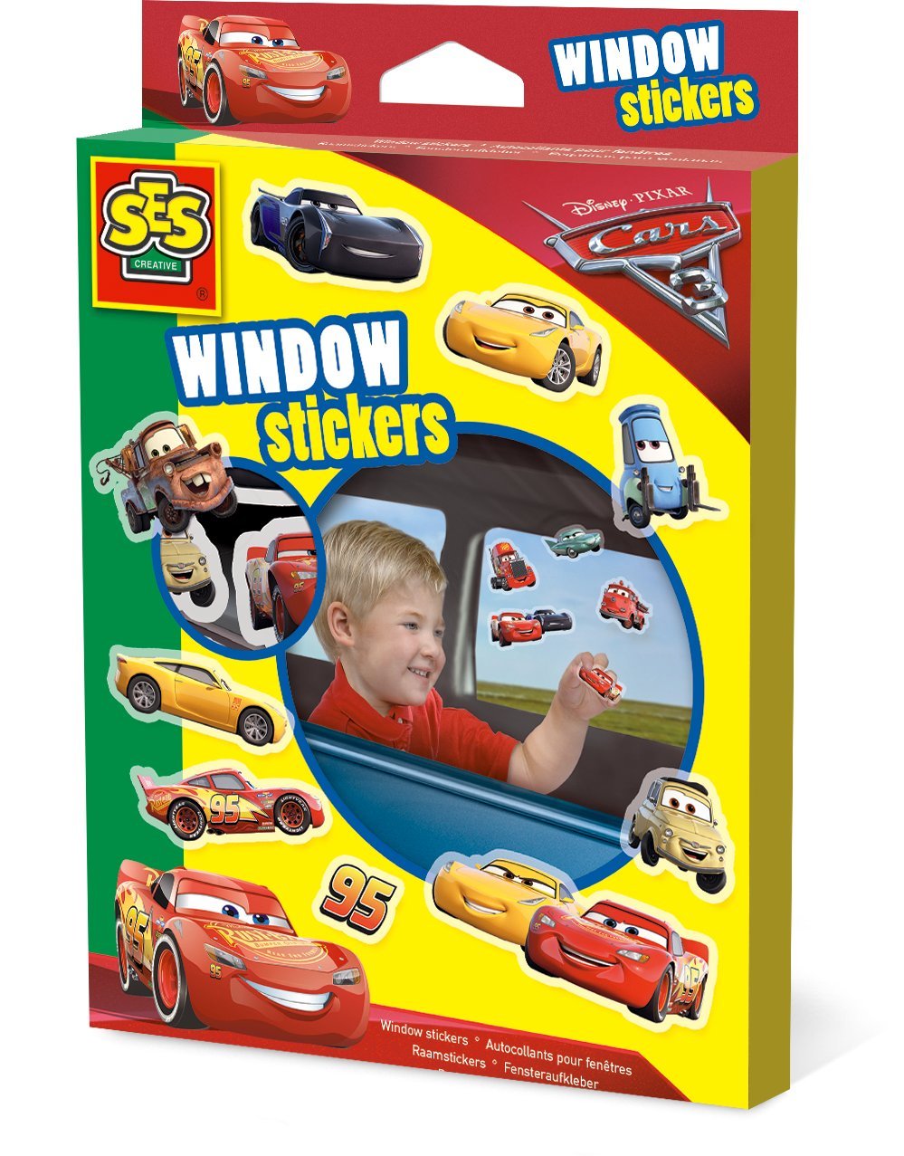 SES Creative Stickers Disney Cars