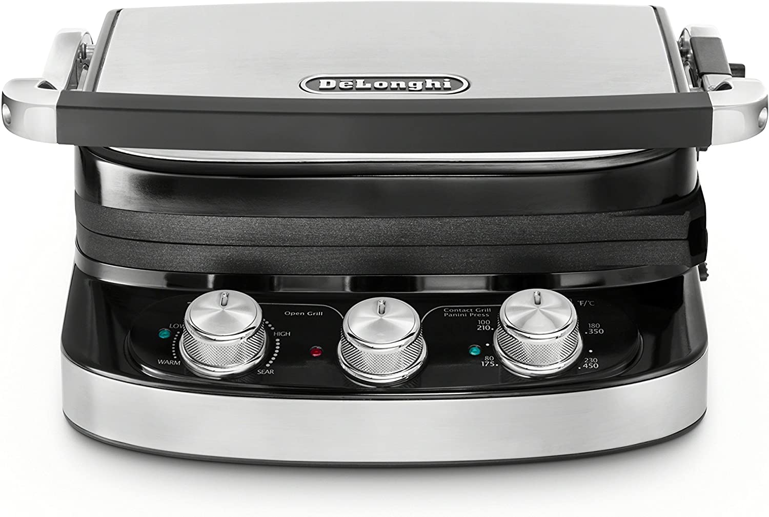 DeLonghi America, Inc CGH912C Indoor Grill, Silver