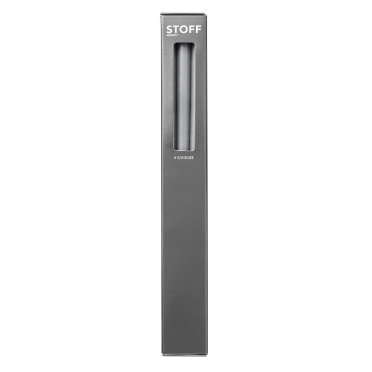 stoff Substance Tapered Candles From Ester & Erik 6-Pack