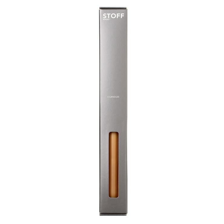 stoff Substance Tapered Candles From Ester & Erik 6-Pack