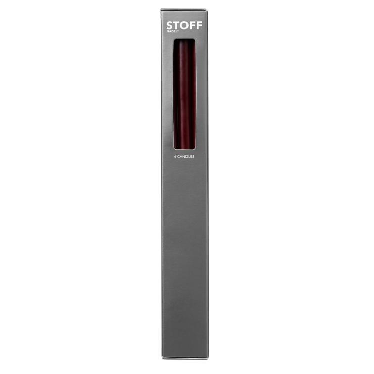 stoff Substance Tapered Candles From Ester & Erik 6-Pack