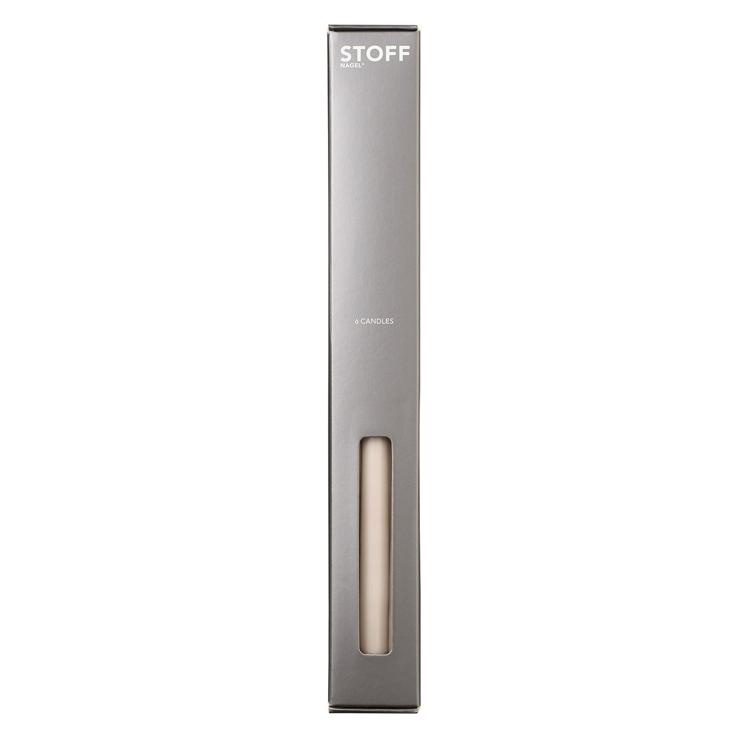 stoff Substance Tapered Candles From Ester & Erik 6-Pack