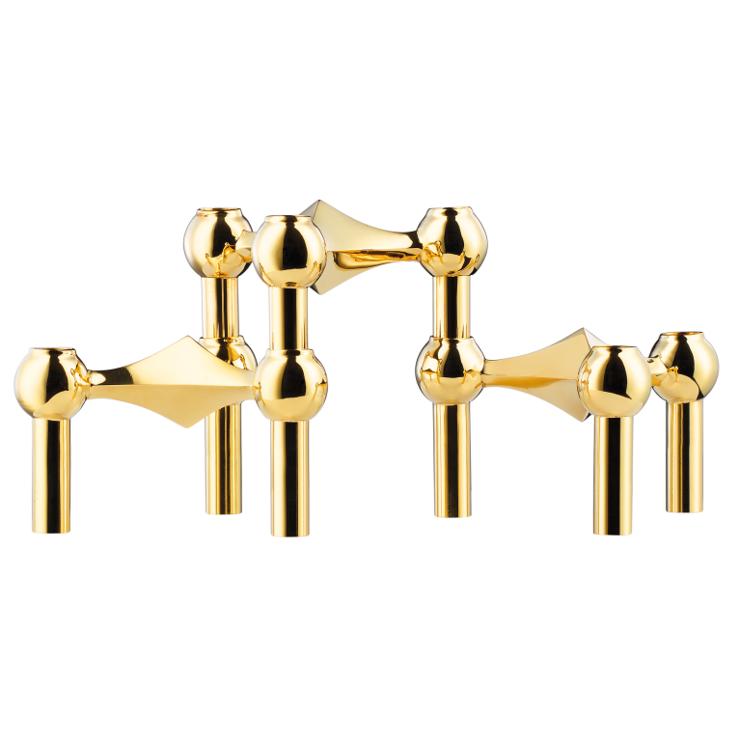 stoff Substance Nagel Candleholder 3-Pack
