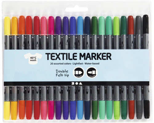 Fabric paint pens 20 pieces