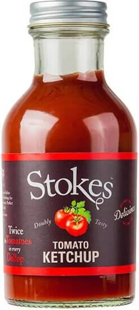 Stokes Sauces Stokes Real Tomato Ketchup made from Italian tomatoes 490ml