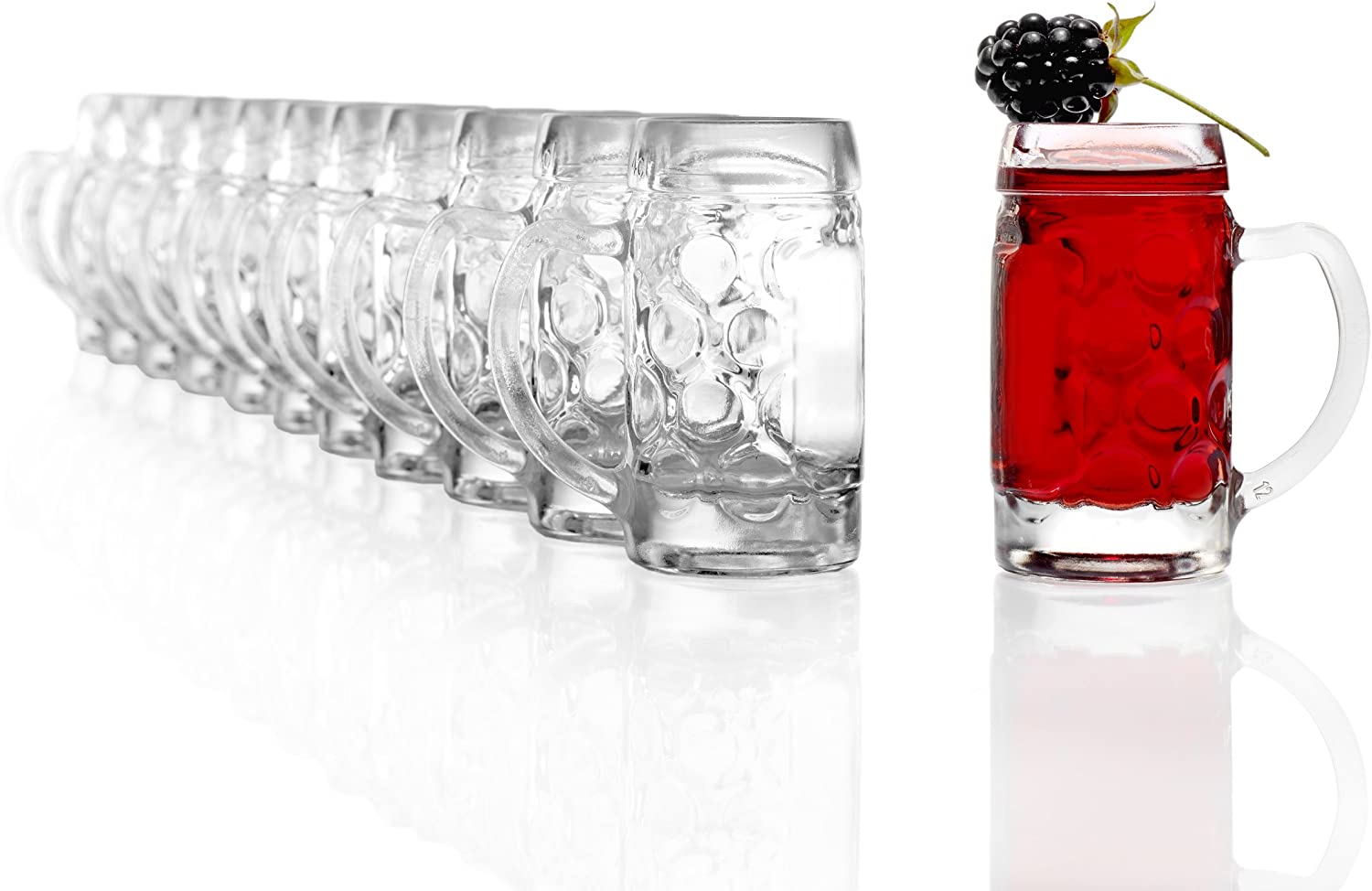 Stalzle Stölzle 04533 / 12 Mini Beer Mug Shot Glass Height 7.1 CM Pack of 12