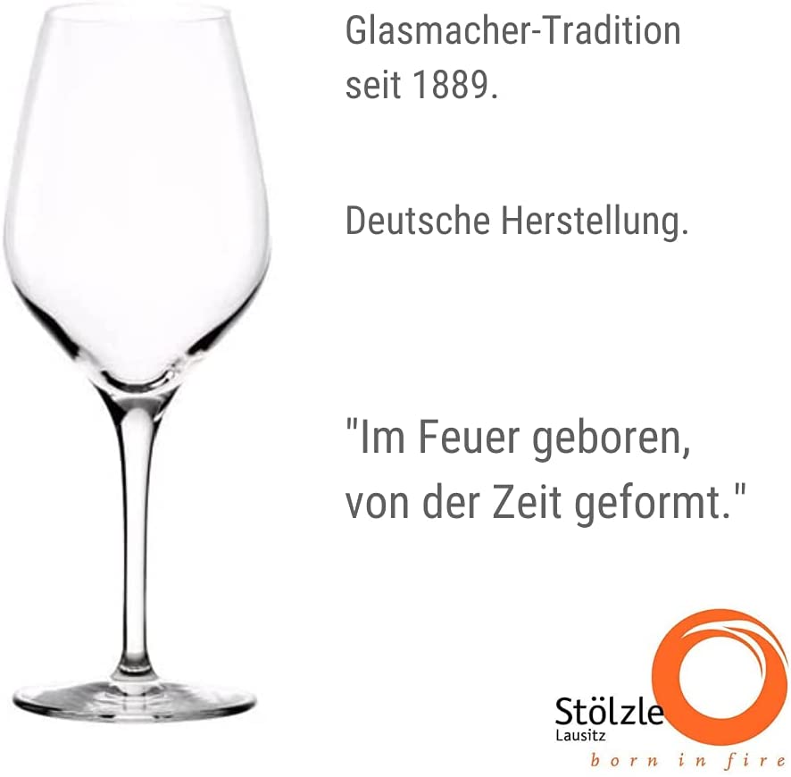Stalzle Stölzle White Wine and Universal Glass Set of 6 Exquisite Wine Glasses