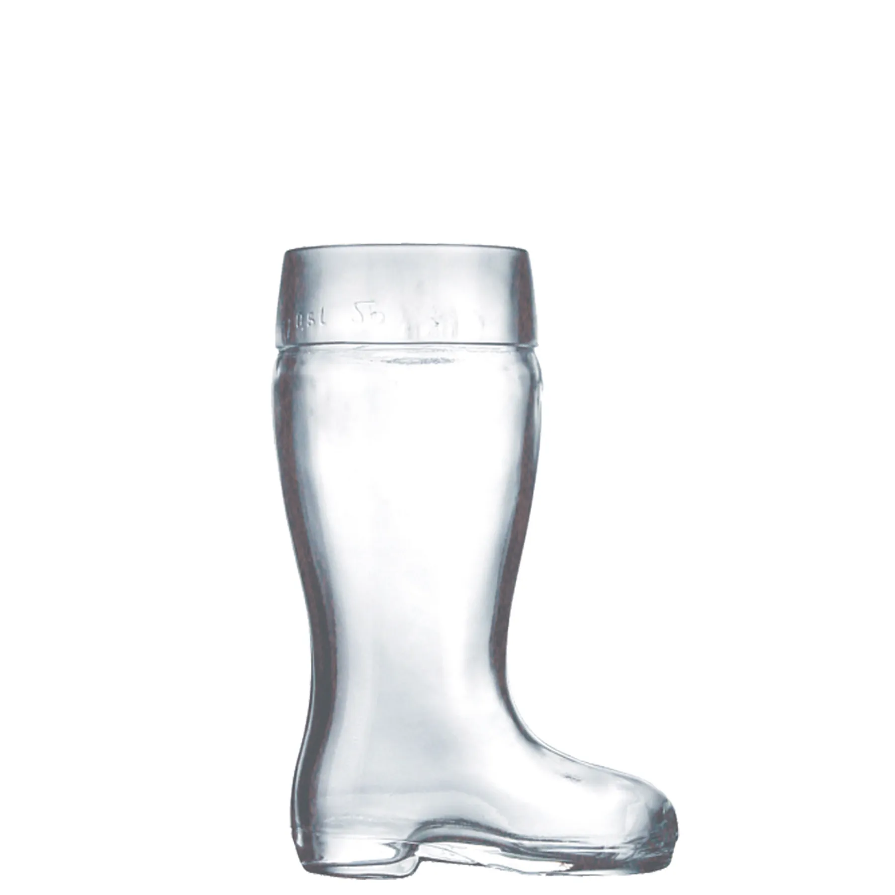 Stölzle - Stiefel | Beer boot pressed glass 62.8 cl, F 0.50 ltr., 6 sets