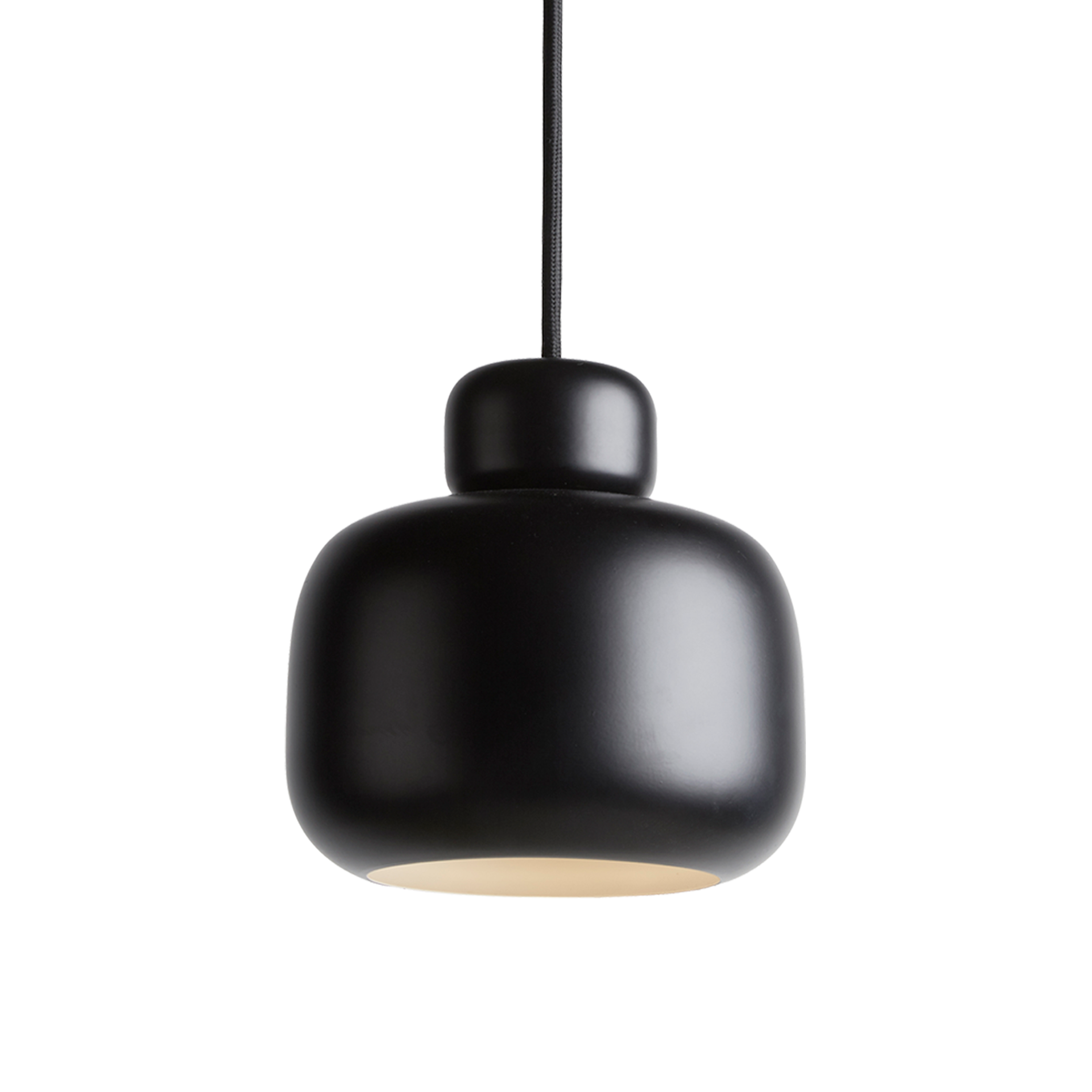 Stone pendant light, large