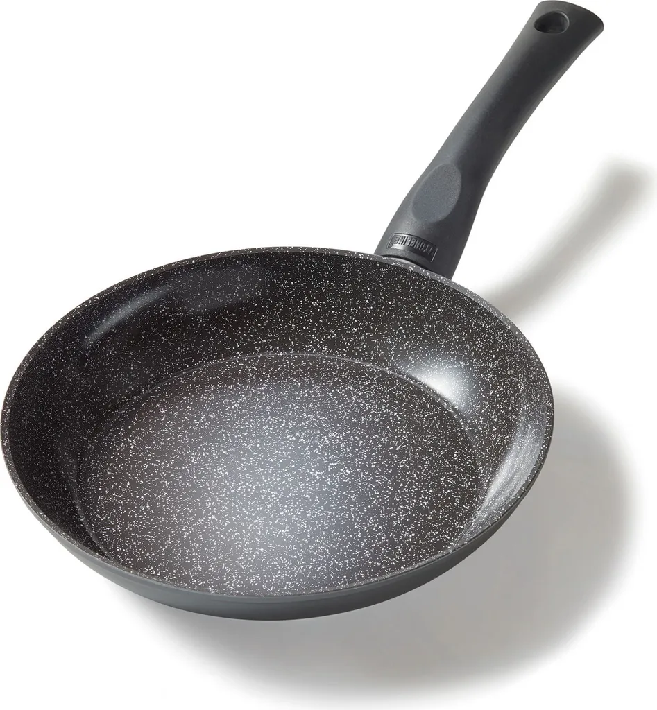 STONELINE Ceramic Frying Pan 20 cm, Ceramic Pan, Induction, Non-Stick Pan, Ceramic Coating with Real Stone Particles, PFAS-free, Suitable for All Hobs, Oven Safe