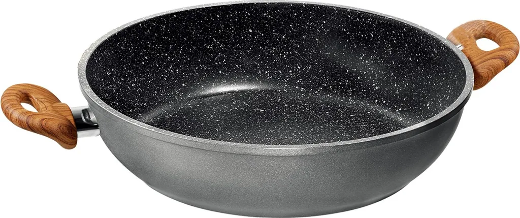 STONELINE® Back to Nature Serving Pan 24 cm | Wood Look
