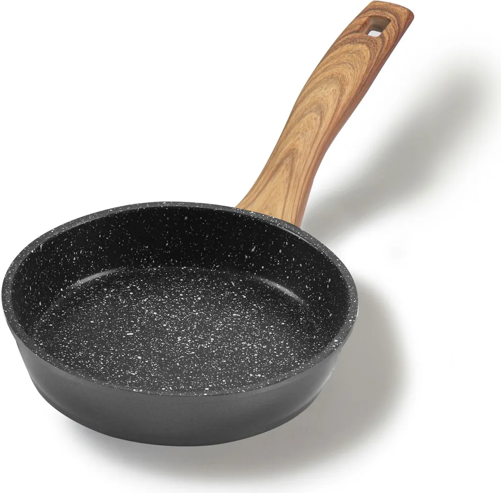 STONELINE® Frying Pan 14 cm | without lid - wood look