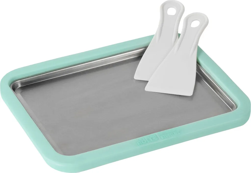 STONELINE® by Mr. Ice Cream Rolls Maker Ice Cream Tray for Homemade Ice Cream | Mint