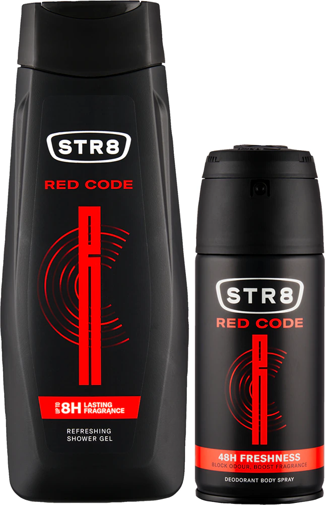 STR8 Red Code Set Gift Set for Men 550ml