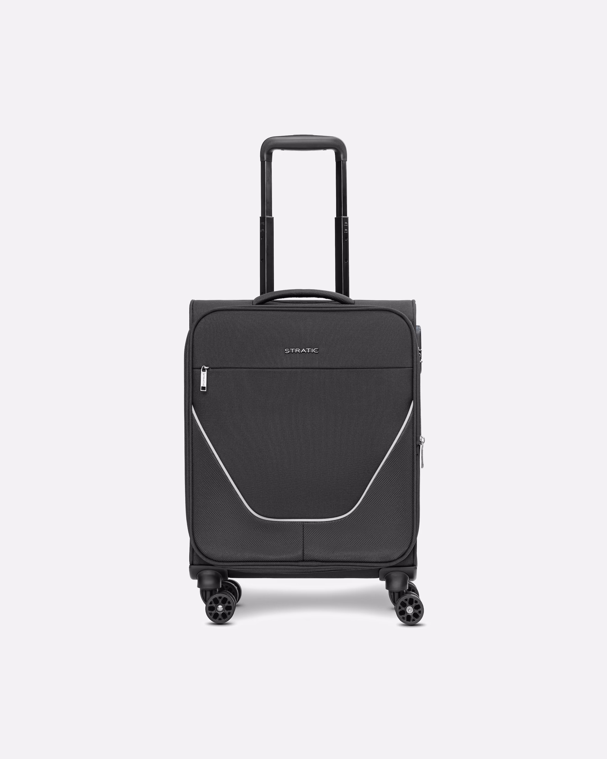 Stratic hand luggage suitcase taska 4-wheel cabin trolley S 55 cm with expansion fold taska 4-Rollen Kabinentrolley S 55 cm mit Dehnfalte