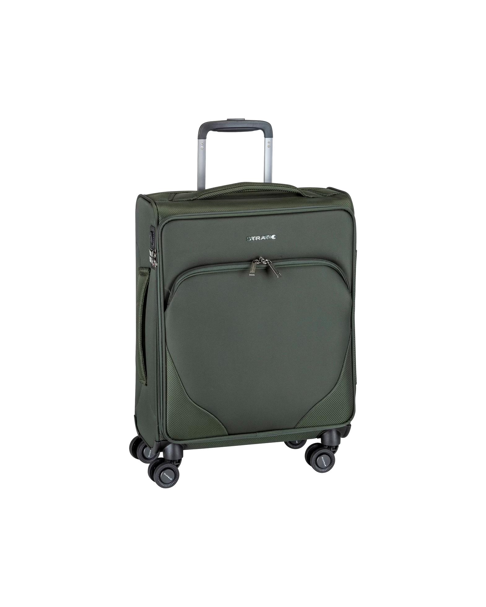 Stratic Trolley Suitcase & Trolley Mix Trolley S Dark Green