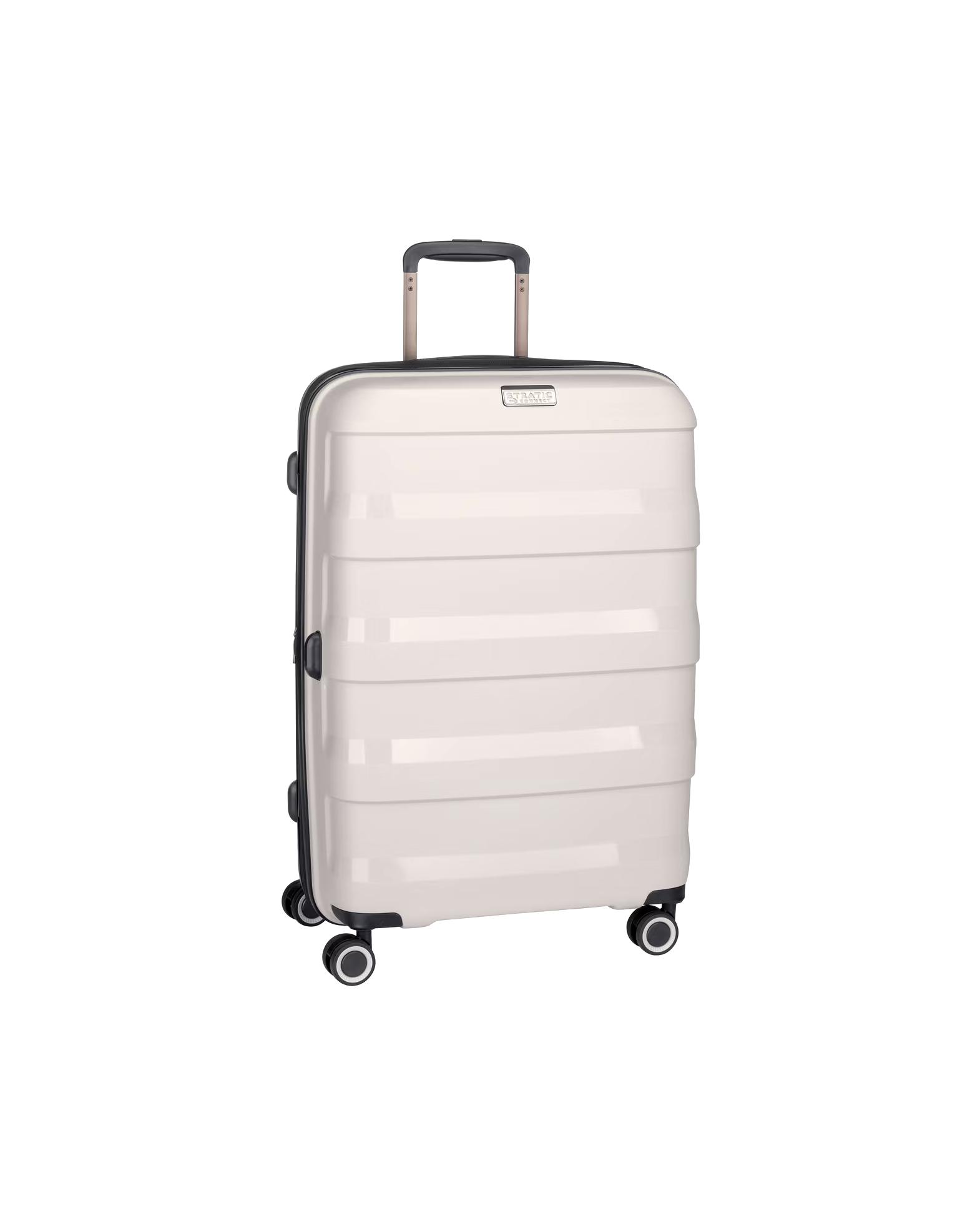 Stratic Trolley Suitcase & Trolley Straw+ Trolley M Beige