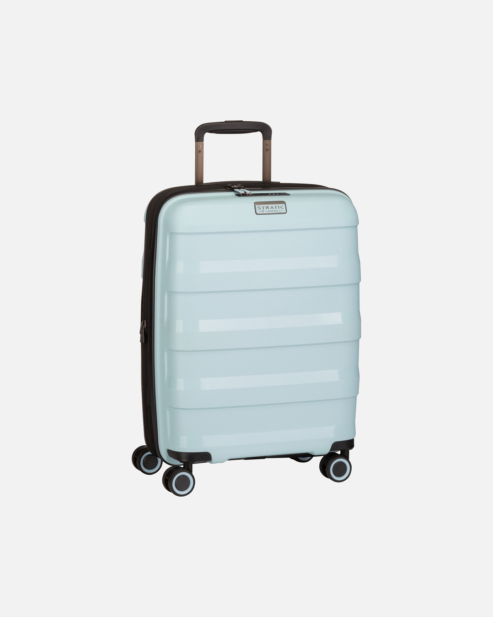 Stratic Trolley Suitcase & Trolley Straw+ Trolley S Pastel Blue