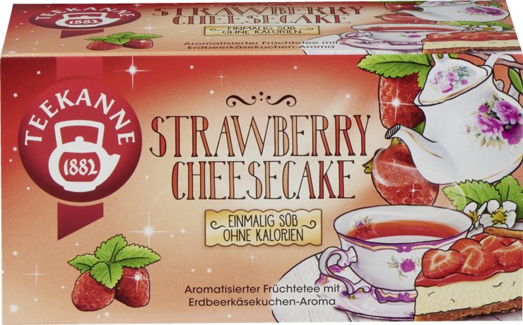 Teekanne Strawberry Cheesecake Fruit Tea
