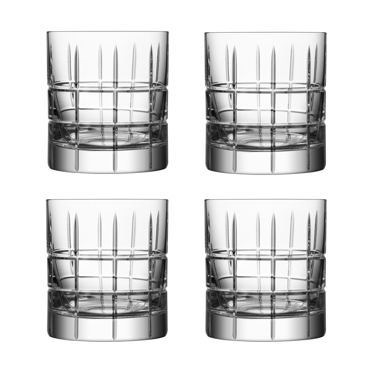 Orrefors Street Old Fashioned glass 27 cl pack of 4